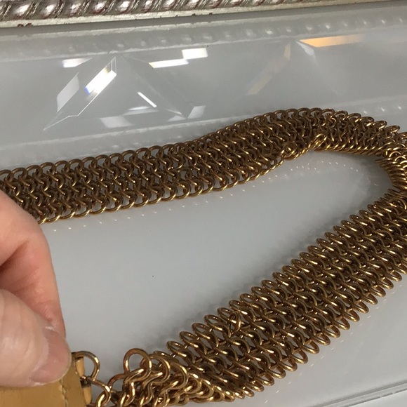 Vintage 90s Prada Gold Chain Link Belt - Picture 7 of 7